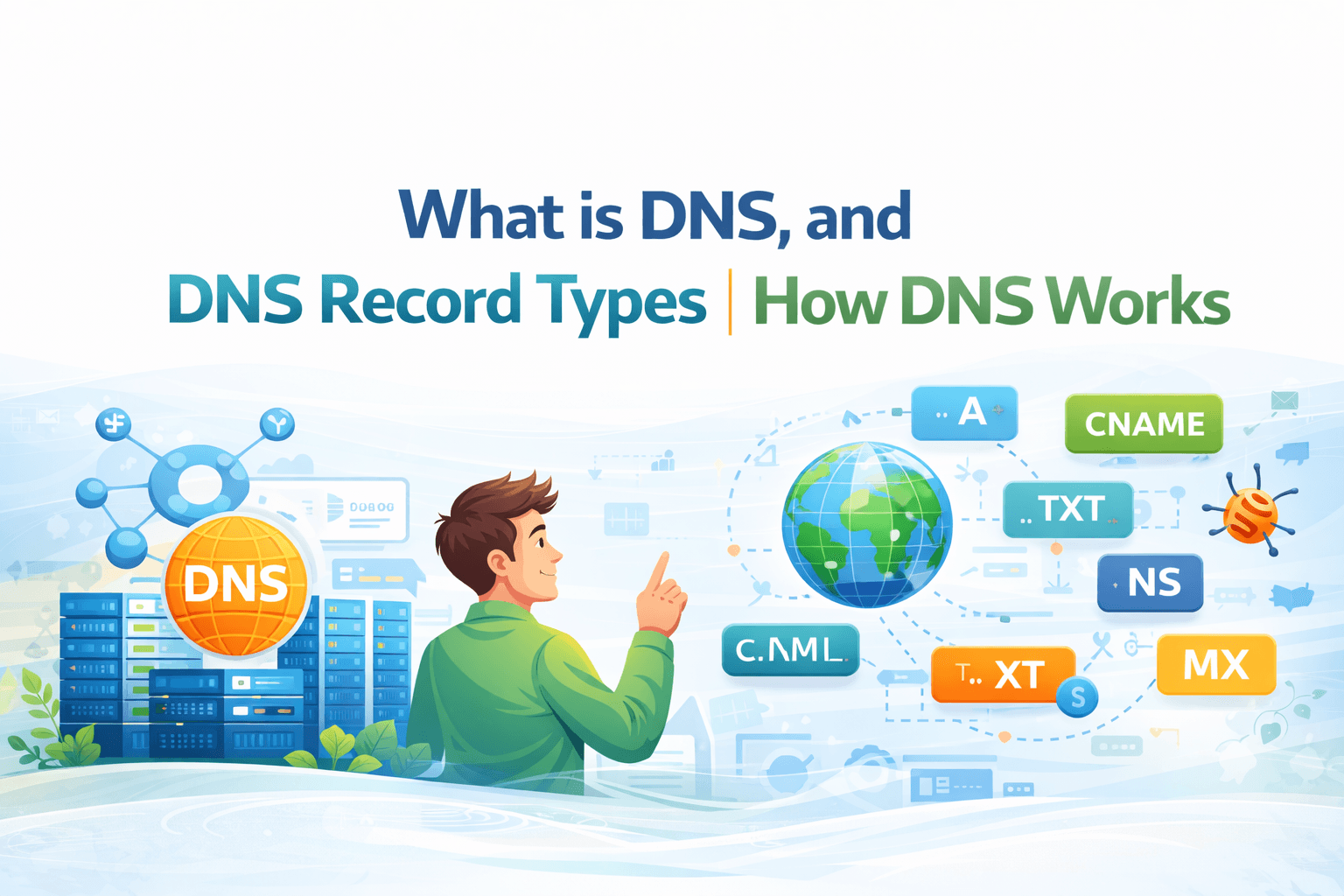What is DNS, and DNS Record Types | How DNS works